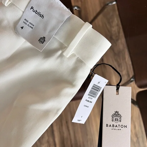 Publish Women's Cream Flare Pants - Picture 2 of 5